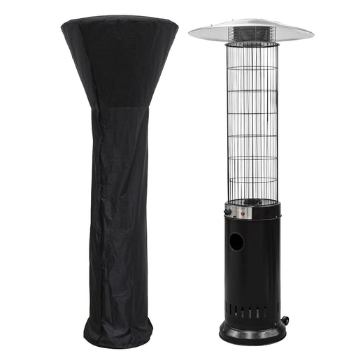 Dellonda Gas Patio Heater 13kW for Commercial & Domestic Use Black Dellonda - UK Camping And Leisure