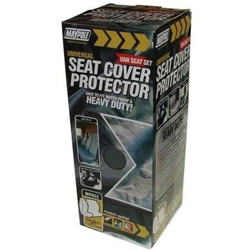 Maypole Van Seat Cover Protectors Water Proof & Heavy Duty Driver & Bench Seat