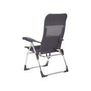 Crespo Beach Chair AL/206 Dark Grey Crespo - UK Camping And Leisure