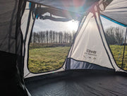 Olpro The Stafford Poled Tent 3 Berth | waterproof, blackout, sewn-in groundsheet, ripstop
