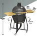 Dellonda Deluxe 22"(56cm) Ceramic Kamado Style BBQ with Wheeled Stand Dellonda - UK Camping And Leisure