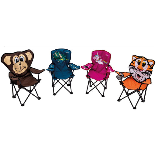 Quest Childrens Monkey Fun Folding Chair 5203m Quest - UK Camping And Leisure