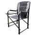 Olpro Directors Chair with side table Grey & Charcoal Olpro - UK Camping And Leisure