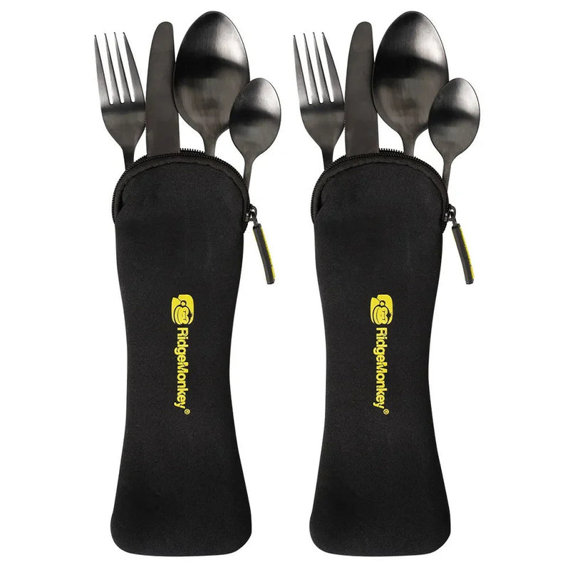 RidgeMonkey DLX Cutlery Set RidgeMonkey - UK Camping And Leisure