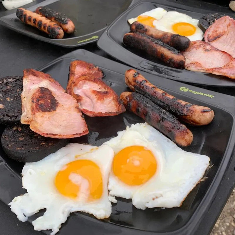 RidgeMonkey DLX Standard Plate Four Pack RidgeMonkey - UK Camping And Leisure