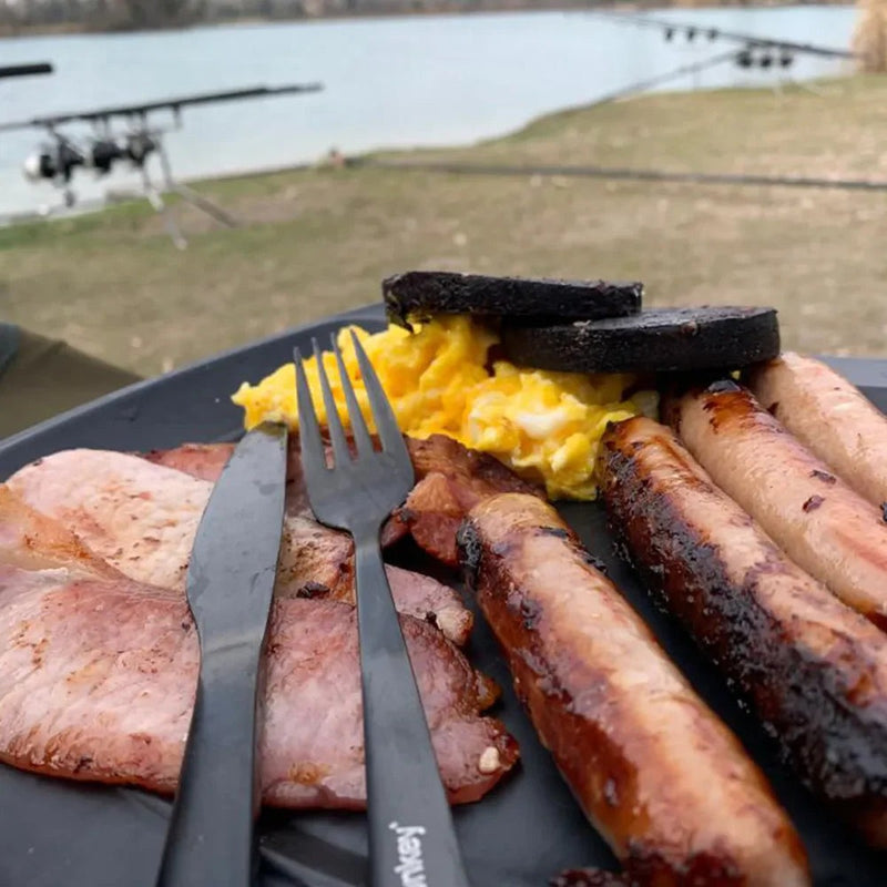 RidgeMonkey DLX Standard Plate Four Pack RidgeMonkey - UK Camping And Leisure