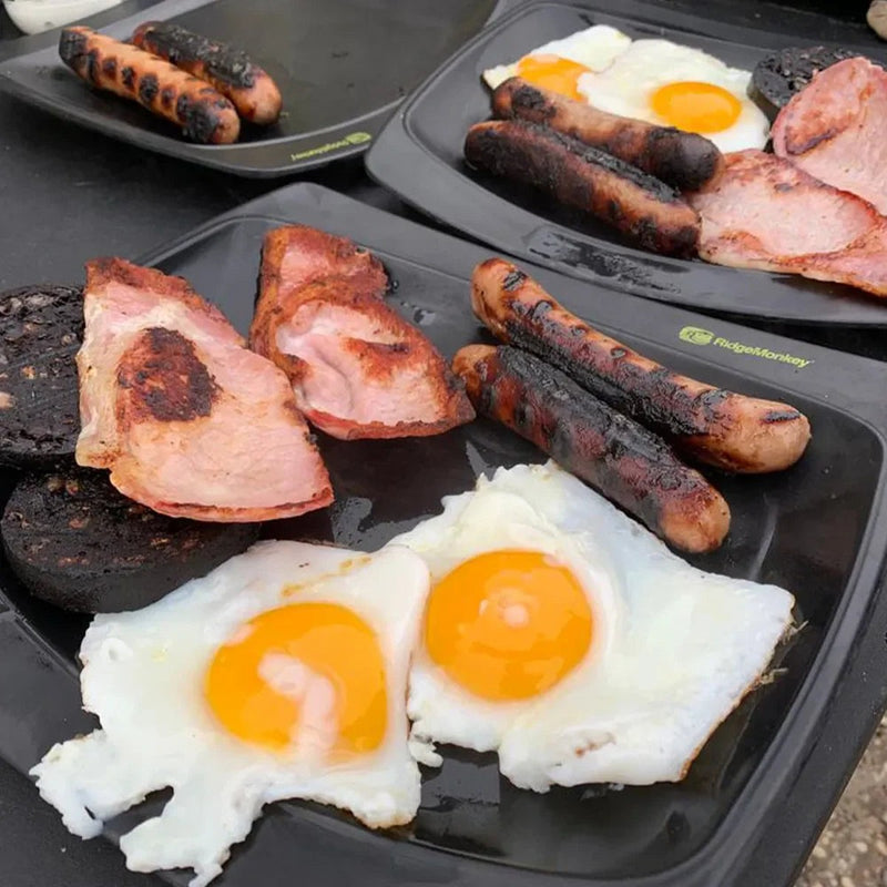 RidgeMonkey DLX Standard Plate Twin Pack RidgeMonkey - UK Camping And Leisure