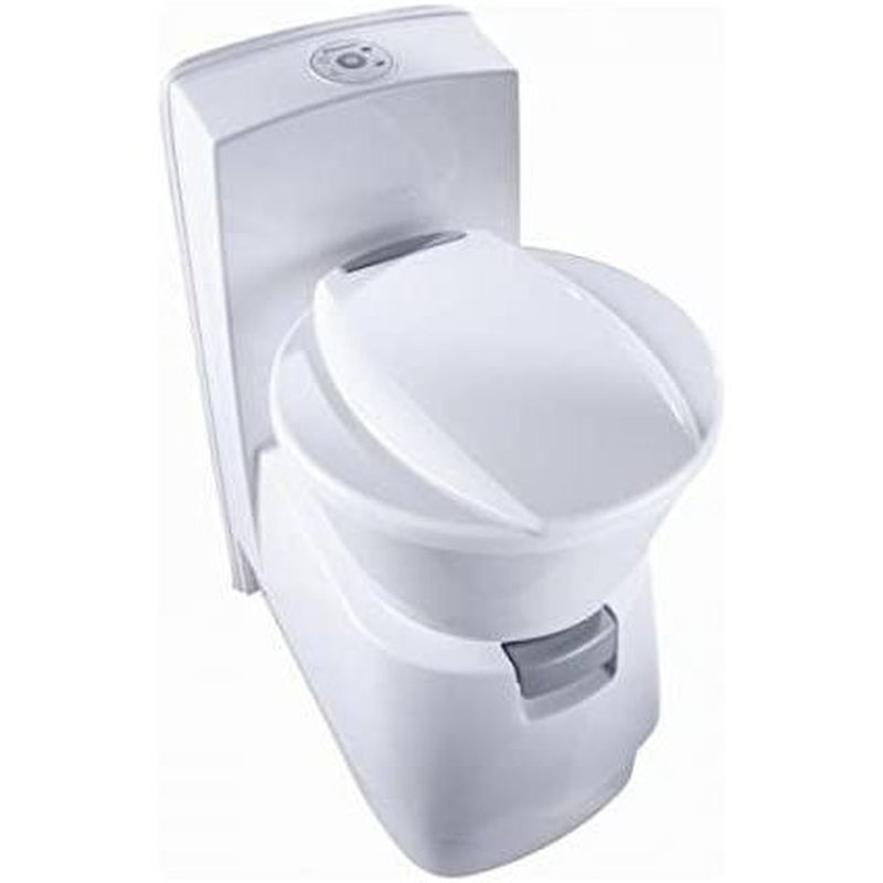 Dometic Cassette Toilet With Ceramic In-Lay Bowl And Integrated Flush Water Tank Dometic - UK Camping And Leisure