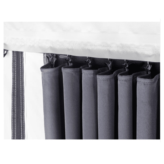 Thule Panorama – Curtains - Grey Thule - UK Camping And Leisure