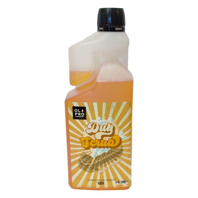 Olpro Car Dub Scrub Plus 1lr Dosage Bottle Olpro - UK Camping And Leisure