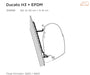 Thule Awning Bracket – Ducato / Jumper / Boxer / Relay H3 Omnistor 5200 4900 4200 Awnings Thule - UK Camping And Leisure