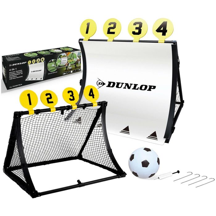 Dunlop 4 In 1 Garden Football Net Set Dunlop - UK Camping And Leisure