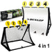 Dunlop 4 In 1 Garden Football Net Set Dunlop - UK Camping And Leisure