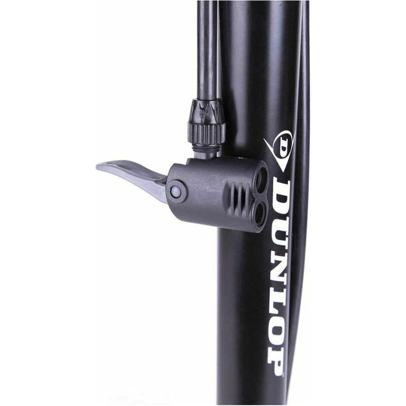 Dunlop Floor Bike Air Pump Stable Foot Car Football Inflatables 12Bar Presta Uk Dunlop - UK Camping And Leisure