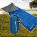 Dunlop Single Blankets Sleeping Bag 190 X 75 cm Summer 1 Person Sleeping Bag Dunlop - UK Camping And Leisure