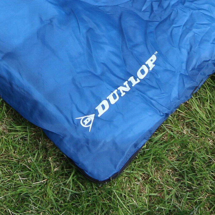 Dunlop Single Blankets Sleeping Bag 190 X 75 cm Summer 1 Person Sleeping Bag - UK Camping And Leisure