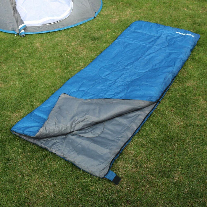 Dunlop Single Blankets Sleeping Bag 190 X 75 cm Summer 1 Person Sleeping Bag Dunlop - UK Camping And Leisure