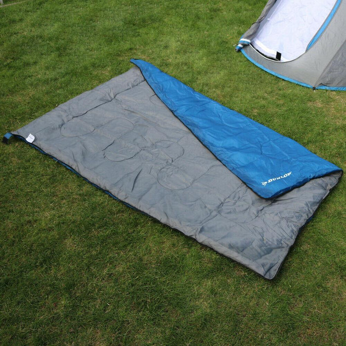 Dunlop Single Blankets Sleeping Bag 190 X 75 cm Summer 1 Person Sleeping Bag Dunlop - UK Camping And Leisure