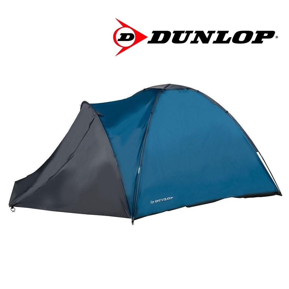Dunlop 2-3 Man Tent with Porch Dunlop - UK Camping And Leisure