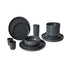 Bo-Camp Industrial Collection Tableware Patom 16 Pieces Anth Bo-Camp - UK Camping And Leisure