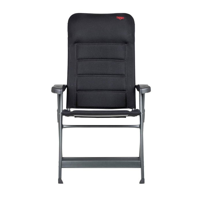 Crespo Chair AP/237 Air Deluxe Black Crespo - UK Camping And Leisure