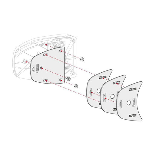 Fiamma Kit Spacer Safe Door Black >2017 Black for Caravans and Motorhomes Fiamma - UK Camping And Leisure