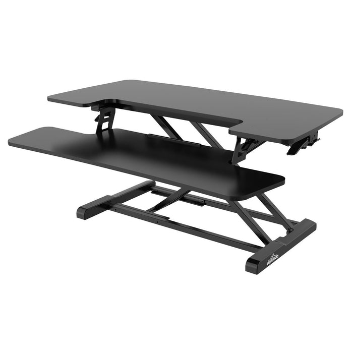 Dellonda 89cm Adjustable-Height Standing Desk Riser 15kg Capacity DH15 Dellonda - UK Camping And Leisure