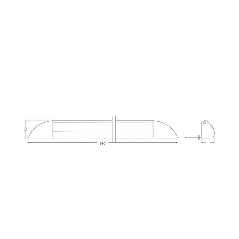 Strip Light Black - 4000K - Image 2 of 2 | UK Camping and Leisure