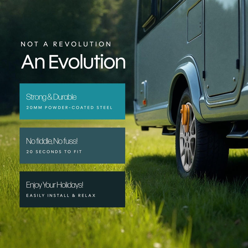 Leisurewize EVO Wheel Lock for Caravans fitted with an AL-KO receiver - View 5