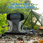 Liberty Grey Folding Camping Chair MDS1203 Liberty Leisure UK - UK Camping And Leisure