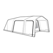 Outwell Boston 6 Air TC 6 Berth Four Room Tunnel Tent - View 14