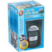 12V Automatic Pod Coffee Maker – 170W Car Travel Coffee Machine with Mug Allride - UK Camping And Leisure
