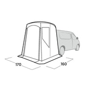 Easy Camp Krossbu Mini Tailgate Awning 175-190cm Caddy Berlingo Rifter - View 10