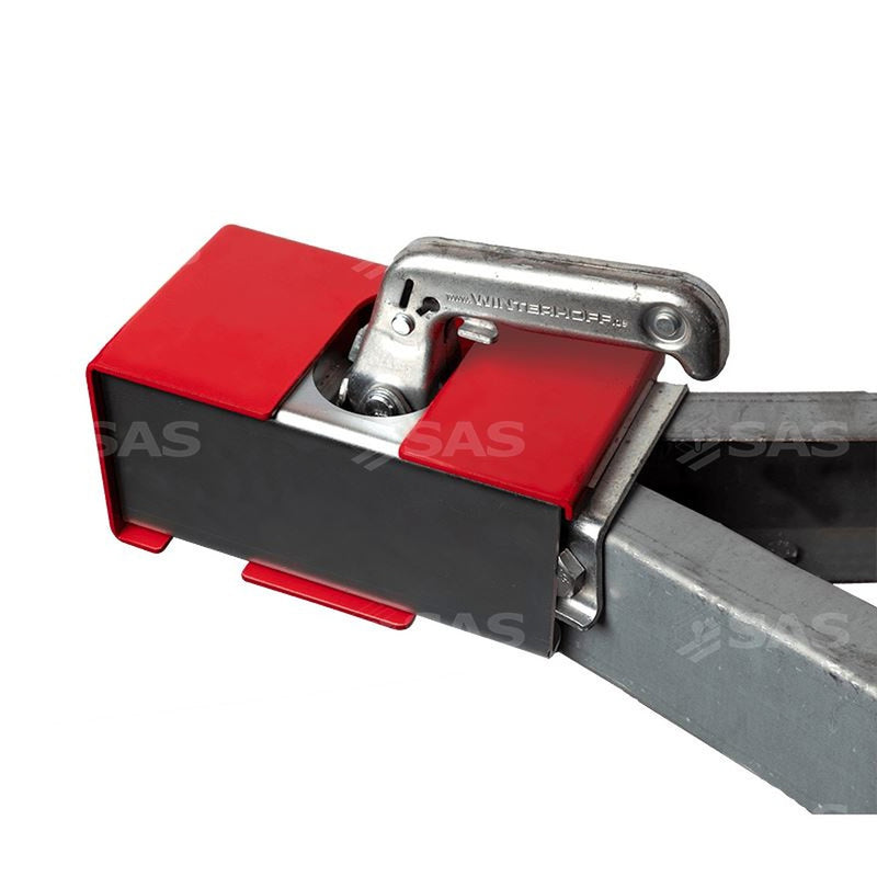 SAS Security Products SAS SAS Original HL3 Hitchlock for Unbraked Trailers with Y-shaped hitch coupling Lock Keyed Alike - Image 3 of 3 | UK Camping and Leisure