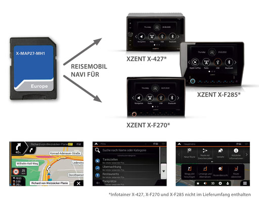 Xzent Sd Card Map27 For X-F270 X-F280 X-427 3 Yrs M/Home X-MAP27-MH3 - image 2