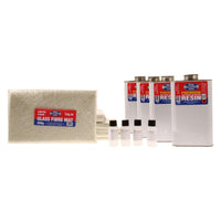 Baileys Fibreglass Premium Repair Kit 4Sq Metre with Tools for Professional Res