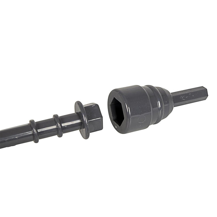 Bo-Camp Screw Pegs Set 8 Pieces Plastic Bo-Camp - UK Camping And Leisure