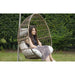 Dellonda Single Swinging Egg Chair with Cushion DG60 Dellonda - UK Camping And Leisure