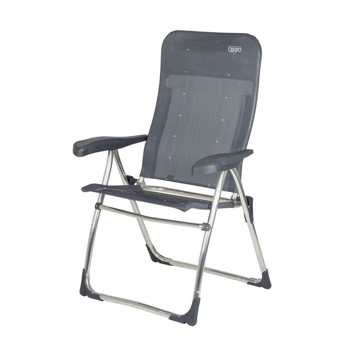 Crespo Chair AL/212 Dark Grey Crespo - UK Camping And Leisure