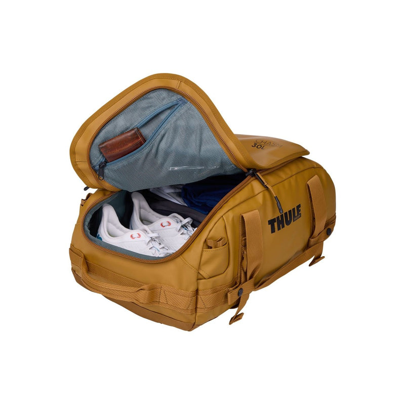 Thule Chasm 30L duffel bag golden brown Thule - UK Camping And Leisure