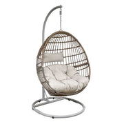 Dellonda Single Swinging Egg Chair with Cushion DG60 Dellonda - UK Camping And Leisure