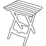 Quest Fleetwood slatted side Folding Camping Table Quest - UK Camping And Leisure