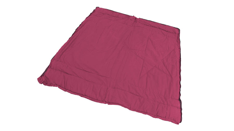 Outwell Champ Kids Deep Red Red Junior Sleeping Bag | camping sleeping bag, garden, summer