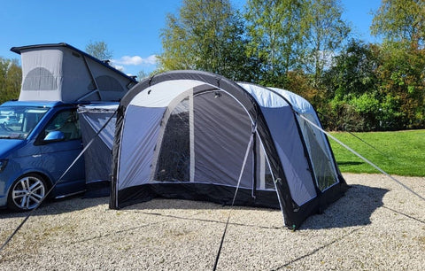 Inflatable awnings