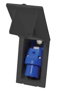 Mains Inlet Oblong Grey MPK4917DG