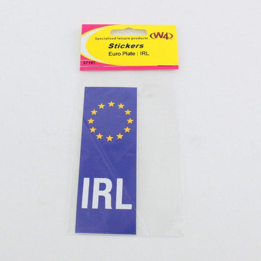 MDS1203 W4 Upright Euro Ireland Plate Sticker 37167 W4 - UK Camping And Leisure