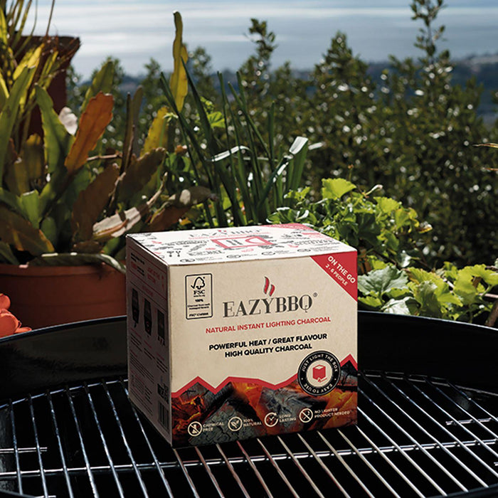 Eazy BBQ Natural Charcoal: On The Go O0174 Quest - UK Camping And Leisure