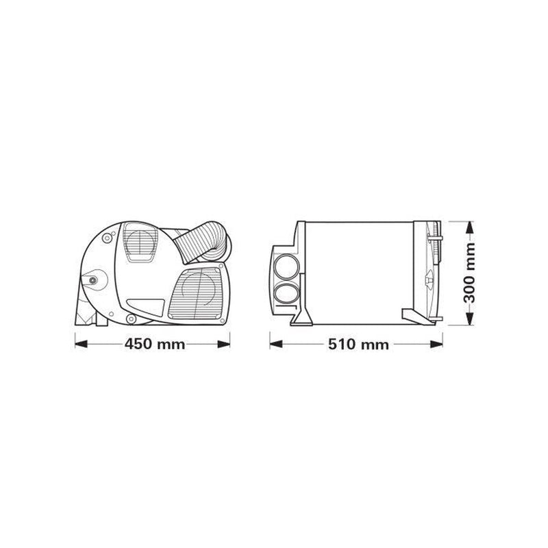 Truma Combi 6E 30Mbar 12V Electric Heater 230V 1800W - Image 2 of 2 | UK Camping and Leisure