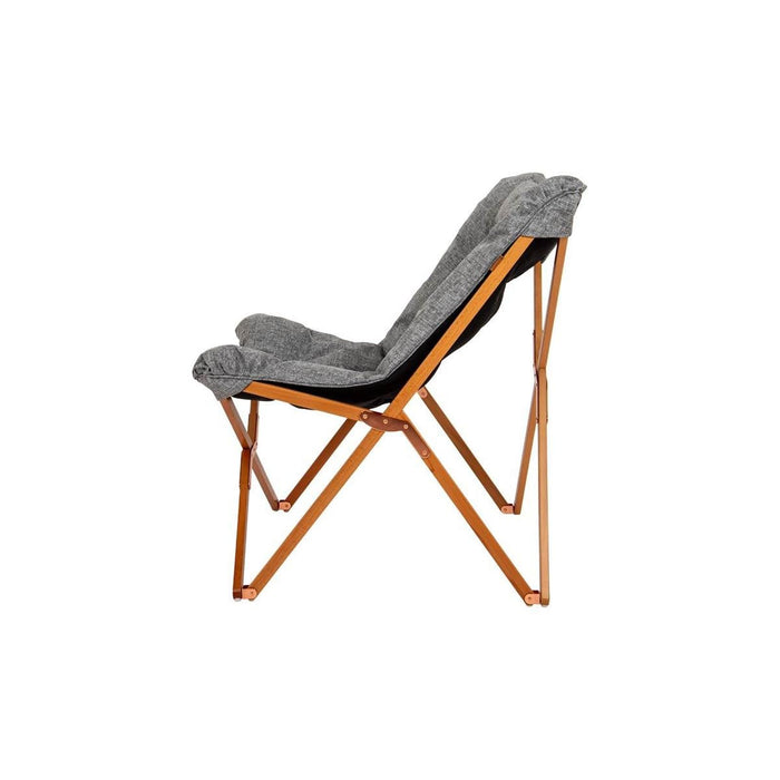 Bo-Camp Urban Collection Relax Chair Bloomsbury Comfort Grey Bo-Camp - UK Camping And Leisure