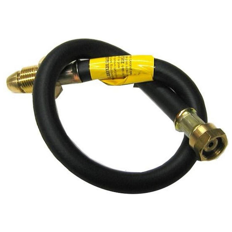 35" Propane Pigtail W20 to Pol with Non-Return Valve Nova - UK Camping And Leisure